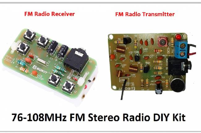76-108MHz FM Stereo Radio DIY Kit