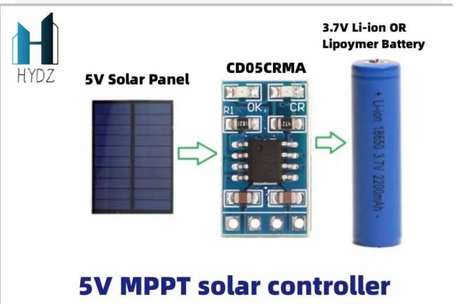 MPPT Solar Şarj Regülatörü Modülü