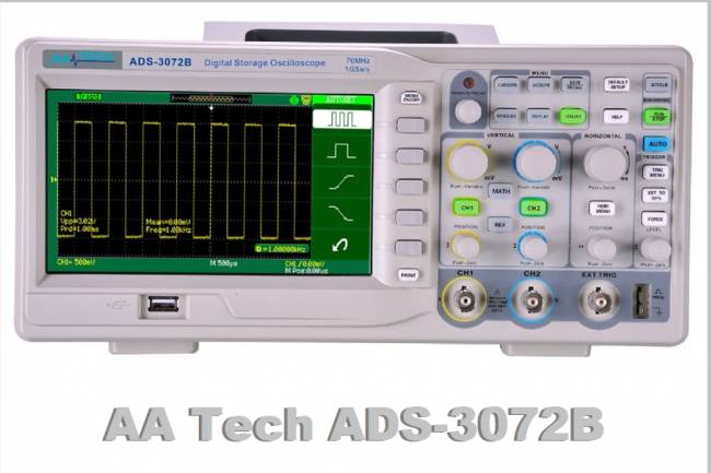 AA Tech ADS-3072B Digital Oscilloscope Review