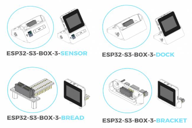 Espressif'in Yeni Ürünü: ESP32-S3-BOX-3