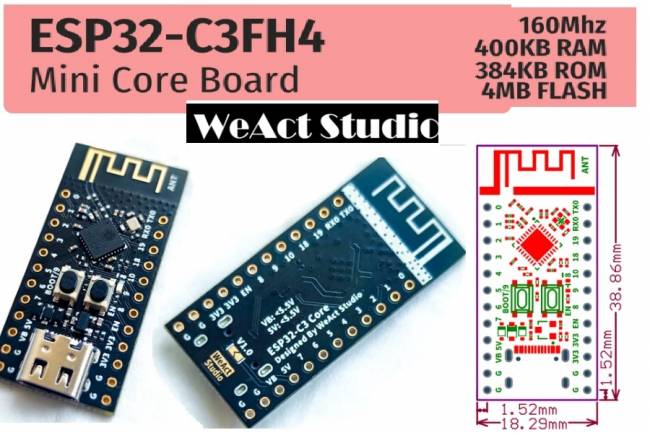 ESP32-C3FH4: Ultra-Low Power Consumption WiFi and Bluetooth Microcontroller Chip