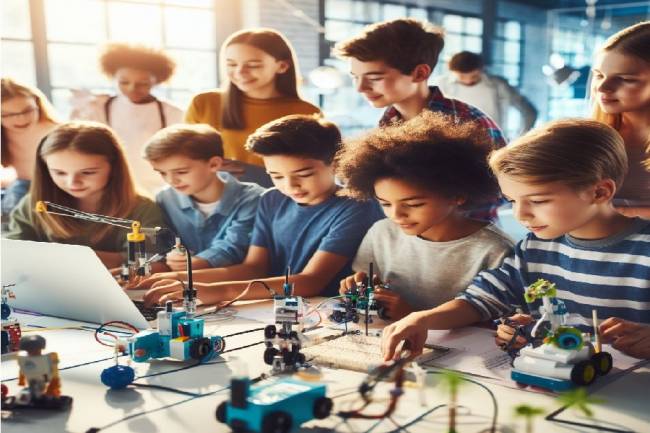 Robotics Education for Young Students: Fundamentals and Training Sets