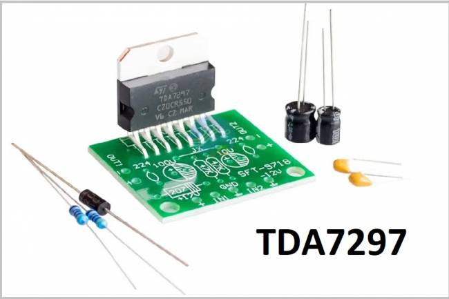 Powerful Audio Amplifier for Electronic Labs: TDA7297 DIY Kit