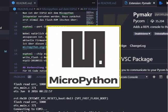 MicroPython: Python on Microcontrollers