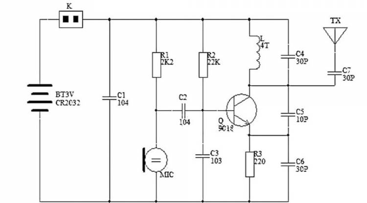 FM DIY kit circuits 