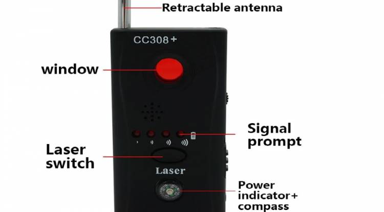 CC308 Wireless Anti-Spy RF Signal Detector