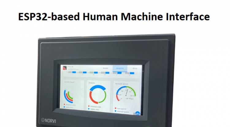 ESP32-based Human Machine Interface