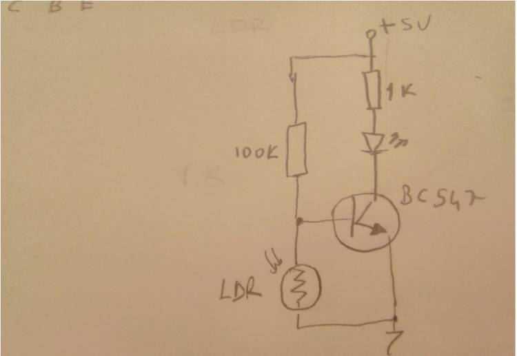 Illuminance Sensor with LDR