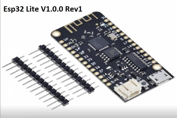 ESP32 Lite V1.0.0 Rev1 İnceleme