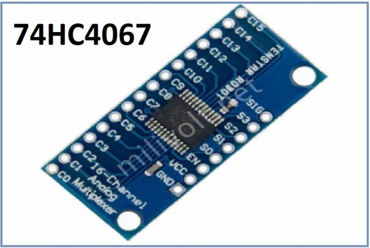 Collecting Data from Multiple Sensors - 74HC4067