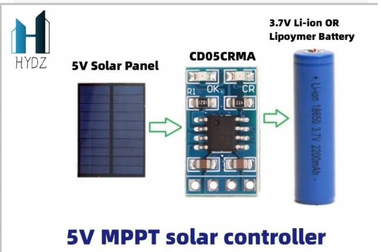 MPPT Solar Şarj Regülatörü Modülü