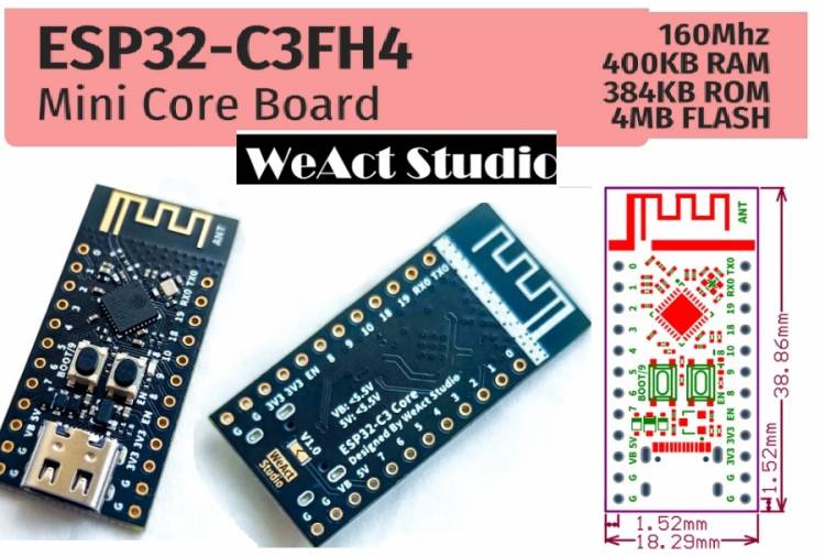 ESP32-C3FH4: Ultra-Low Power Consumption WiFi and Bluetooth Microcontroller Chip