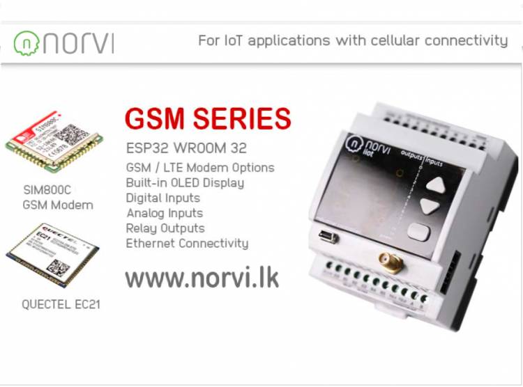 GSM and WiFi Connected Industrial Controller for Industrial Environments
