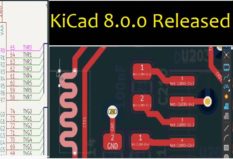 KiCad 8.0.0 Yayınlandı: Yeniliklerle Dolu Bir Güncelleme